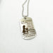 Wholesale mother's Day polished stainless steel necklace JDC-NE-Mail012 Necklaces 麦伦 Wholesale Jewelry JoyasDeChina Joyas De China