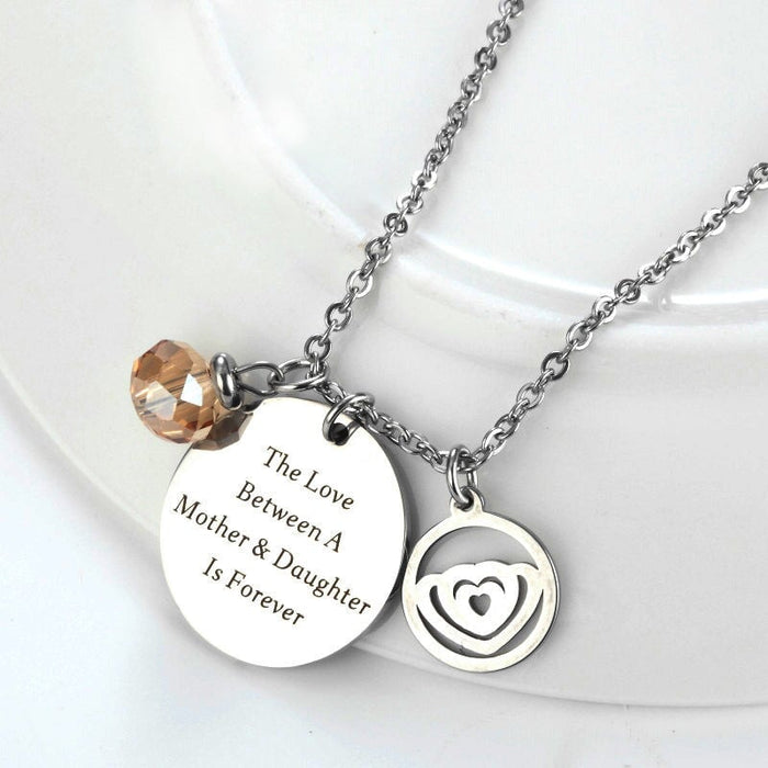 Wholesale mother's Day Stainless steel necklaces JDC-NE-Mail008 Necklaces 麦伦 Wholesale Jewelry JoyasDeChina Joyas De China