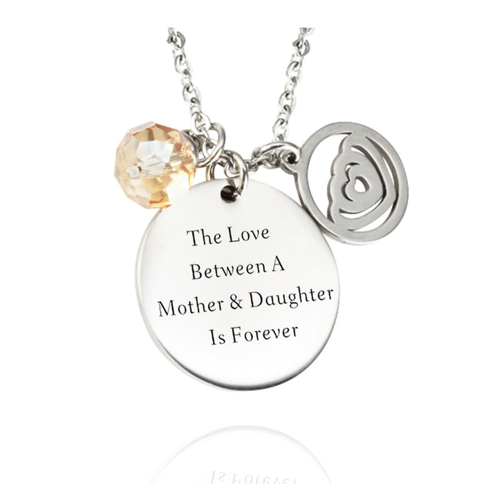 Wholesale mother's Day Stainless steel necklaces JDC-NE-Mail008 Necklaces 麦伦 Wholesale Jewelry JoyasDeChina Joyas De China