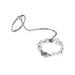 Wholesale mouth adjustable siamese leaf chain alloy ring JDC-RS-F085 Rings 韩之尚 Wholesale Jewelry JoyasDeChina Joyas De China