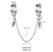 Wholesale mouth adjustable siamese leaf chain alloy ring JDC-RS-F085 Rings 韩之尚 Wholesale Jewelry JoyasDeChina Joyas De China