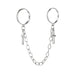 Wholesale mouth adjustable siamese leaf chain alloy ring JDC-RS-F085 Rings 韩之尚 Wholesale Jewelry JoyasDeChina Joyas De China