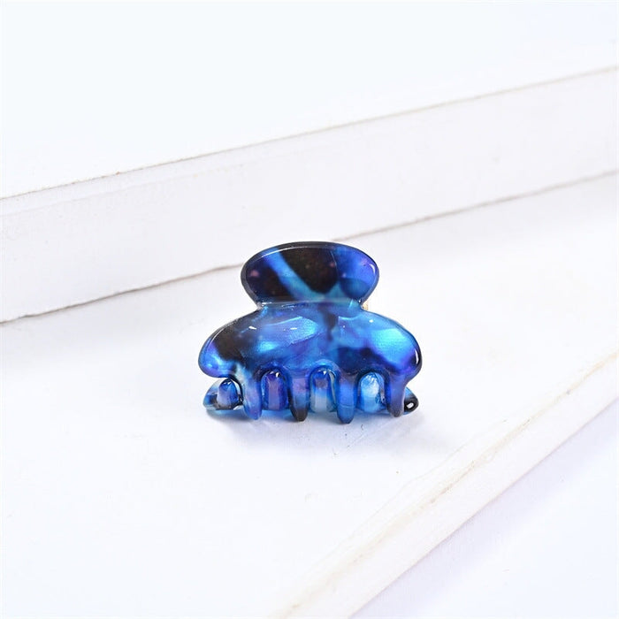 Wholesale multi-color acetate sheet hairpin JDC-HC-YingT001 Hair Clips 迎泰 3cm blue Wholesale Jewelry JoyasDeChina Joyas De China