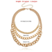 Wholesale multi-layer personality exaggerated thick chain necklace JDC-NE-ZW058 NECKLACE JoyasDeChina Wholesale Jewelry JoyasDeChina Joyas De China