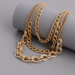 Wholesale multi-layer personality exaggerated thick chain necklace JDC-NE-ZW058 NECKLACE JoyasDeChina Wholesale Jewelry JoyasDeChina Joyas De China