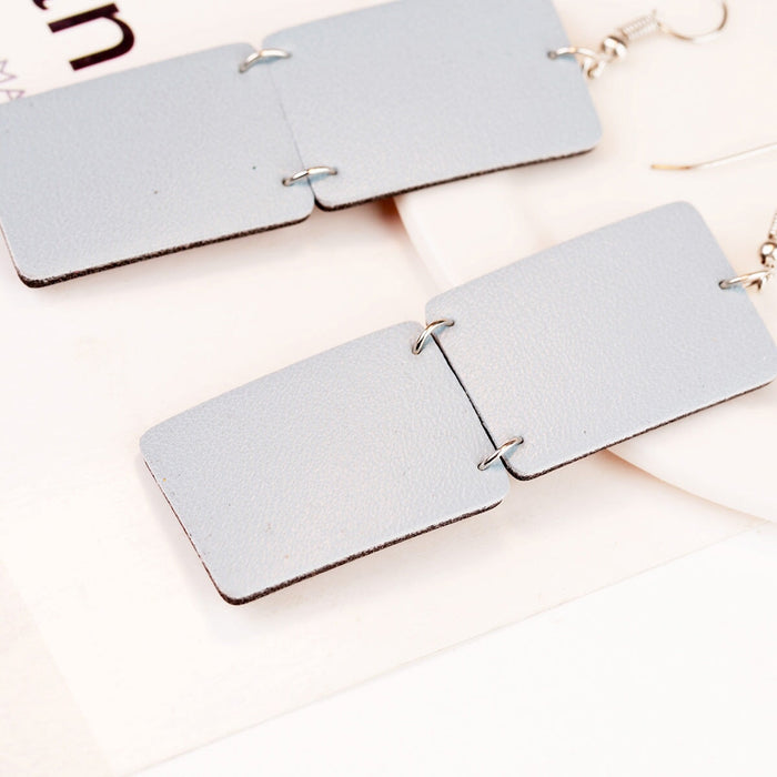 Wholesale multi-layer snake-print leather earrings JDC-ES-ManY019 Earrings JoyasDeChina Wholesale Jewelry Wholesale Jewelry JoyasDeChina Joyas De China