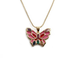 Wholesale multicolor Butterfly Pendant women's Necklace JDC-NE-ML101 NECKLACE JoyasDeChina Wholesale Jewelry JoyasDeChina Joyas De China