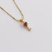 Wholesale multicolor key women's Necklace JDC-NE-ML075 NECKLACE JoyasDeChina 0737cx crimson Wholesale Jewelry JoyasDeChina Joyas De China