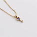 Wholesale multicolor key women's Necklace JDC-NE-ML075 NECKLACE JoyasDeChina 0737CX deep purple. Wholesale Jewelry JoyasDeChina Joyas De China