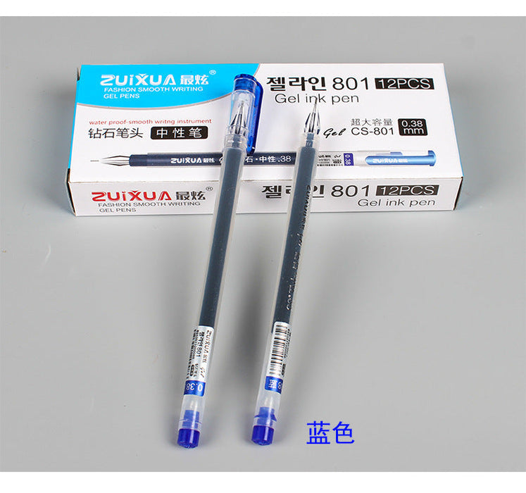 Wholesale multicolor plastic ballpoint pen JDC-BP-GSYX012 Ballpoint pen JoyasDeChina blue 0.38mm Wholesale Jewelry JoyasDeChina Joyas De China