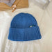 Wholesale multicolor polyester knitted hats JDC-FH-NLS006 Fashionhat 倪罗诗 blue 55-60cm Wholesale Jewelry JoyasDeChina Joyas De China