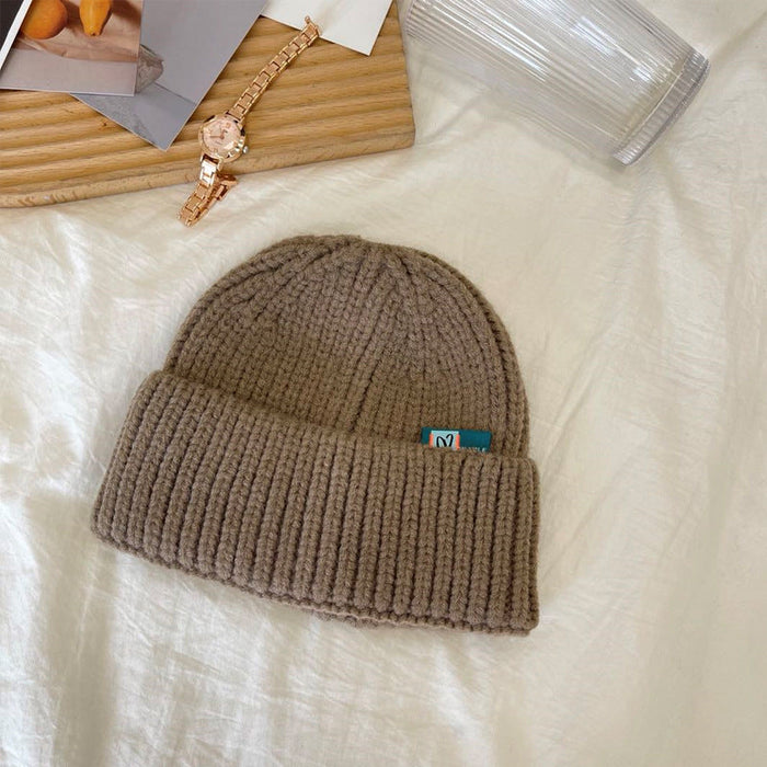 Wholesale multicolor polyester knitted hats JDC-FH-NLS006 Fashionhat 倪罗诗 brown 55-60cm Wholesale Jewelry JoyasDeChina Joyas De China