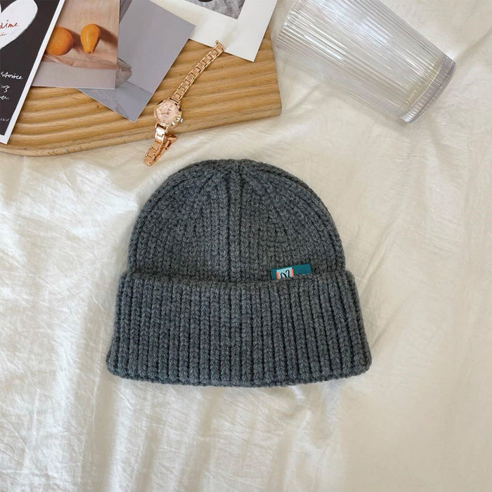 Wholesale multicolor polyester knitted hats JDC-FH-NLS006 Fashionhat 倪罗诗 grey 55-60cm Wholesale Jewelry JoyasDeChina Joyas De China