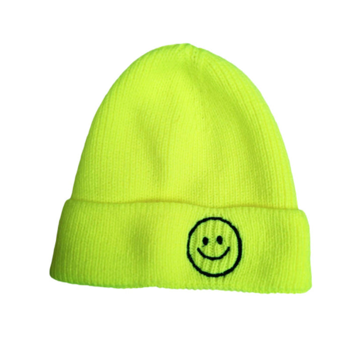 Wholesale multicolor wool knitted hat JDC-FH-GSYH059 FashionHat 予画 Fluorescent yellow Wholesale Jewelry JoyasDeChina Joyas De China