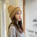 Wholesale multicolor woolen knit hat with hair ball JDC-FH-GSCM007 Fashionhat JoyasDeChina Wholesale Jewelry JoyasDeChina Joyas De China