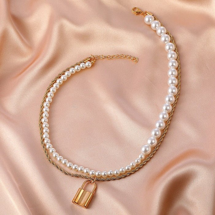 Wholesale multilayer Baroque Pearl Necklace JDC-NE-D015 necklaces 晴雯 Wholesale Jewelry JoyasDeChina Joyas De China