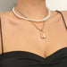 Wholesale multilayer Baroque Pearl Necklace JDC-NE-D015 necklaces 晴雯 Wholesale Jewelry JoyasDeChina Joyas De China