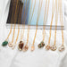 Wholesale natural shell green necklace JDC-NE-KJ209 Necklaces 坤杰 Wholesale Jewelry JoyasDeChina Joyas De China
