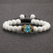 Wholesale Natural Stone Beaded Crown Bracelet JDC-BT-JiuJ012 Bracelet 九江 Wholesale Jewelry JoyasDeChina Joyas De China
