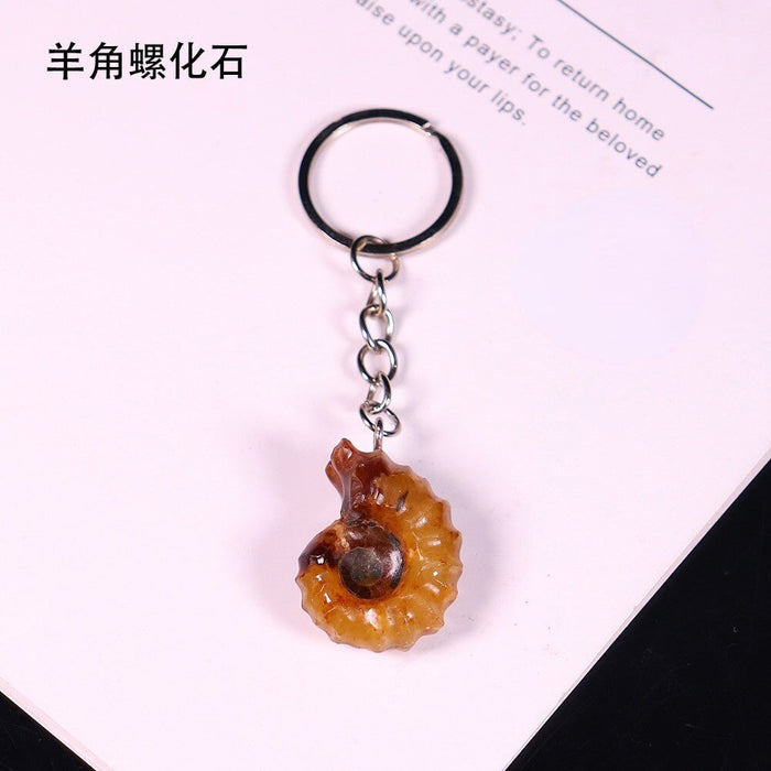 Wholesale Natural Stone Crystal Raw Stone Polished Keychain JDC-KC-RunY001 Keychains 润阳 yjlhs Wholesale Jewelry JoyasDeChina Joyas De China