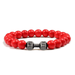 Wholesale natural stone dumbbell Bracelet JDC-BT-JiuJ006 Bracelet 九江 Wholesale Jewelry JoyasDeChina Joyas De China