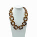 Bulk Jewelry Wholesale necklace acrylic acetate leopard print JDC-NE-xc106 Wholesale factory from China YIWU China