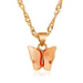 Bulk Jewelry Wholesale Necklace acrylic Butterfly  JDC-NE-xc050 Wholesale factory from China YIWU China