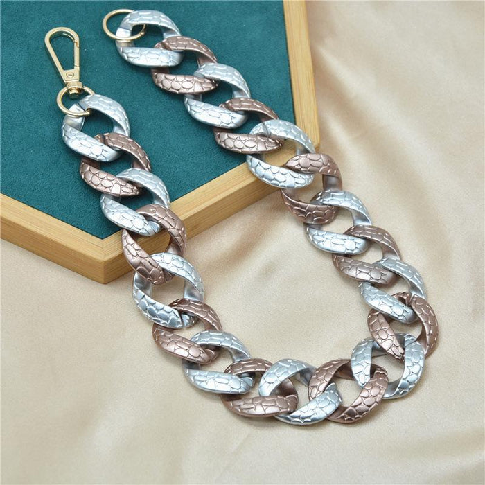 Bulk Jewelry Wholesale necklace acrylic geometric joker clavicle chain  JDC-NE-xc094 Wholesale factory from China YIWU China