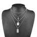 Bulk Jewelry Wholesale necklace alloy Virgin Cross multi-layer pendant JDC-NE-xc180 Wholesale factory from China YIWU China