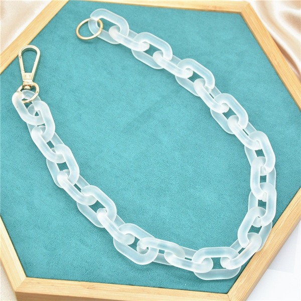 Bulk Jewelry Wholesale necklace frosted acrylic transparent  JDC-NE-xc101 Wholesale factory from China YIWU China