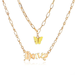 Bulk Jewelry Wholesale necklace gold alloy Butterfly Necklace JDC-NE-D561 Wholesale factory from China YIWU China