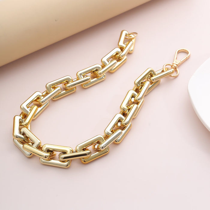 Bulk Jewelry Wholesale Necklace hip hop simple hollow square cross chain JDC-NE-xc149 Wholesale factory from China YIWU China