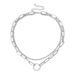 Bulk Jewelry Wholesale Necklace multi element versatile chain multi-layer geometric neck chain JDC-NE-xc141 Wholesale factory from China YIWU China
