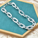 Bulk Jewelry Wholesale necklace retro flat ring metal thick JDC-NE-xc112 Wholesale factory from China YIWU China