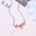 Bulk Jewelry Wholesale Necklace Silver Copper antler Necklace JDC-NE-D553 Wholesale factory from China YIWU China