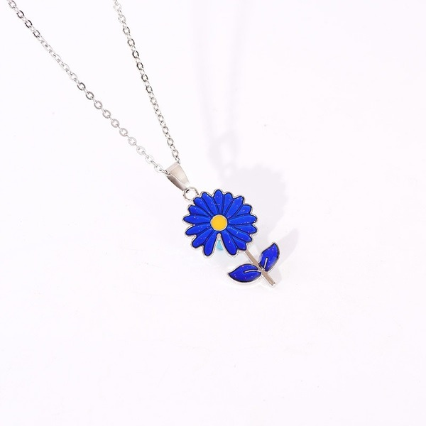 Bulk Jewelry Wholesale necklace small daisy necklace daisy JDC-NE-sj024 Wholesale factory from China YIWU China