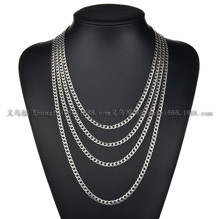 Wholesale necklace stainless steel JDC-NE-HF001 NECKLACE JoyasDeChina Wholesale Jewelry JoyasDeChina Joyas De China