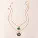 Bulk Jewelry Wholesale Necklaces Blue planet Alloy JDC-NE-e078 Wholesale factory from China YIWU China