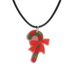 Bulk Jewelry Wholesale Necklaces Christmas Red santa claus JDC-NE-ML040 Wholesale factory from China YIWU China