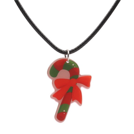 Bulk Jewelry Wholesale Necklaces Christmas Red santa claus JDC-NE-ML040 Wholesale factory from China YIWU China
