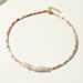 Bulk Jewelry Wholesale Necklaces Color irregular crystal crushed stone JDC-NE-e217 Wholesale factory from China YIWU China