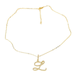 Wholesale Necklaces gold Alloy drill letter geometry JDC-NE-JL114 Neckaces JoyasDeChina Wholesale Jewelry JoyasDeChina Joyas De China
