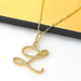 Wholesale Necklaces gold Alloy drill letter geometry JDC-NE-JL114 Neckaces JoyasDeChina Wholesale Jewelry JoyasDeChina Joyas De China