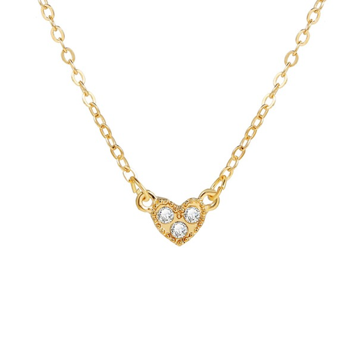 Bulk Jewelry Wholesale Necklaces gold Diamond Love Alloy JDC-NE-xy150 Wholesale factory from China YIWU China
