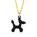 Wholesale Necklaces gold dog copper JDC-NE-AS329 Neckaces JoyasDeChina black Wholesale Jewelry JoyasDeChina Joyas De China