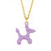 Wholesale Necklaces gold dog copper JDC-NE-AS329 Neckaces JoyasDeChina purple Wholesale Jewelry JoyasDeChina Joyas De China