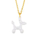 Wholesale Necklaces gold dog copper JDC-NE-AS329 Neckaces JoyasDeChina white Wholesale Jewelry JoyasDeChina Joyas De China