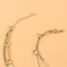 Wholesale Necklaces gold Double hollow alloy JDC-NE-TC161 Neckaces JoyasDeChina Wholesale Jewelry JoyasDeChina Joyas De China