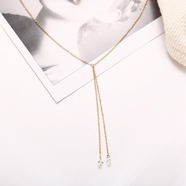 Bulk Jewelry Wholesale Necklaces gold Drop shape Alloy JDC-NE-xy122 Wholesale factory from China YIWU China