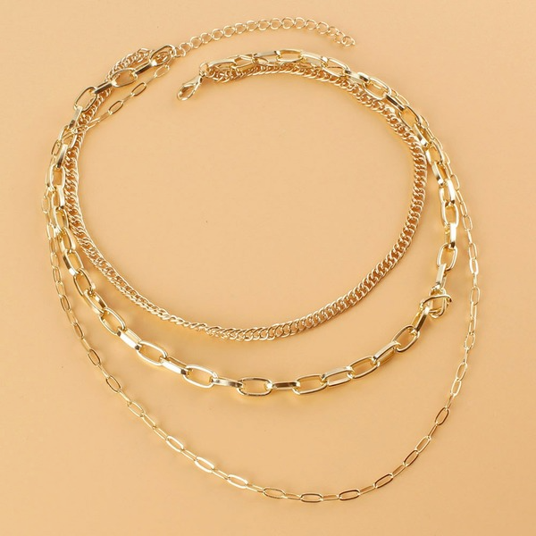 Wholesale Necklaces gold geometry alloy JDC-NE-AS001 Neckaces JoyasDeChina Wholesale Jewelry JoyasDeChina Joyas De China